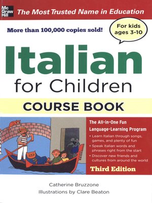 cover image of ITALIAN FOR CHILDREN, 3E